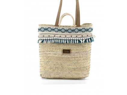 Shopper palma RENATTA azul